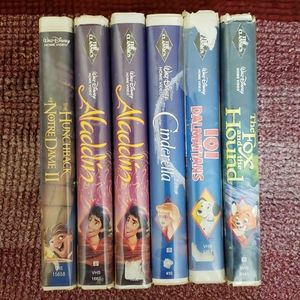 Disney VHS tapes